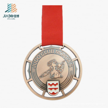 Medalha de desafio de medalha de liga de zinco de bronze personalizado fonte fornecida